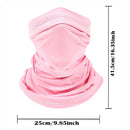 Summer men and women universal anti-uv sunscreen breathable dry ice silk scarf for cycling mountaineering sports scarf