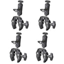 Ulanzi R094 Metal Super Clamp with 360° Ball Head Magic Arm Clamp with 1/4" 3/8" Hole for DSLR Camera Monitor LED Light Mic