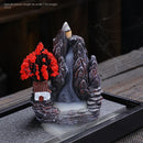 2024 Resin Reflux Incense Burner Tower Sandalwood Decoration Home Indoor Aromatherapy Mosquito Repellent Incense Burner Ornament