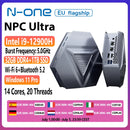 N-one Intel i9 12900H Mini PC Ultra 14 Cores, 20 Threads Windows 11 Pro 32GB DDR4 1TB SSD Dual-Band WiFi 6/BT5.2 for Home,Office