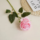 DIA 8CM Artificial Roses Valentine's Day Plastic Juana Flower Bouquet Wedding Decoration Living Room Dining Table Ornament Roses