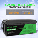 Ddtouboss 48v Lithium Battery 100Ah Peak Discharge Current 500A With Smart BMS Use for Inverters PV RV