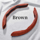 Suede Universal 38CM Car Steering Wheel Booster Cover Non-Slip Auto Interior Steer Protector Decoration Accessories