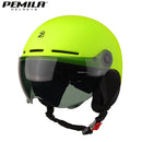 PEMILA Bicycle Helmet With Goggles Cycling Helmet Full Edge Wrapping Technology Bike Helmet Road MTB E-bike MTB Bicycle Helmet