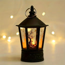 1pc Halloween Pumpkin Lantern LED Electronic Candle Easter Party Layout Decoration Ornaments Pagoda Wind Lamp Hanging