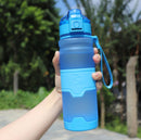 ZOUNICH Protein Shaker Portable Water Bottle Outdoor Sport Leakproof Tritan Plastic Drinking Bottle BPA Free 400-1000ML