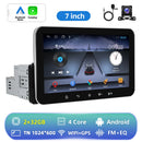 Hikity 2+32G Android 1 Din Car Stereo Radio Carplay Multimedia Player with Android auto Bluetooth WiFi GPS FM Radio Split-Screen