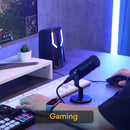 Maono Dynamic XLR PC Microphone All Metall Gaming Broadcast Recording Streaming Works for Audio Interface Sound Card Mixer PD100
