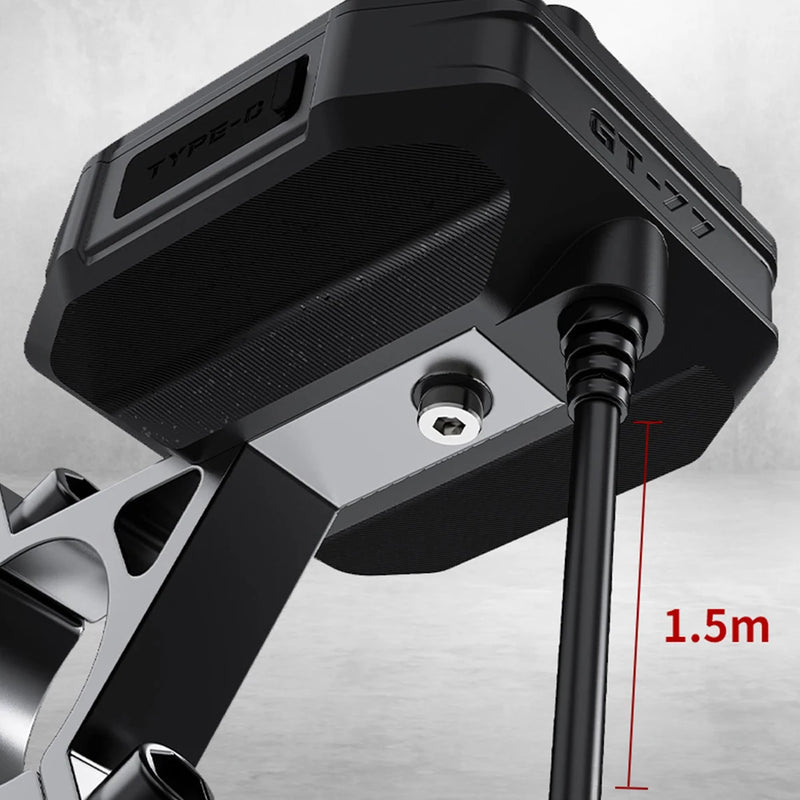 Motorcycle TPMS Tire Pressure Monitoring System IP65 Waterproof Motorbike Tyre Pressure Temperature Alarm Motorcycle Accessories