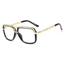 Brand Oversized Men 2017 Sunglasses Women Flat Top Sun Glasses Square Male retro de sol female sunglasses for men women