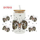 3D UV DTF Transfers Stickers 16oz Cup Wraps Dad Father's Day Printed For DIY Glass Ceramic Metal Leather Etc. D16893