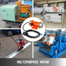 VEVOR Concrete Vibrator Motor 30W 40W 90W 100W 3600RPM W/ 2M Cable 380V 110V 220V Aluminum AC Electric Vibrating Vibration Motor