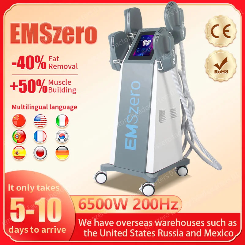 EMSSLIM RF Sculpt Muscle Machine Hiemt Neo NOVA EMS Stimulation Pads Optional Pelvic Fat Burn Body Slinming Build Muscle Emszero