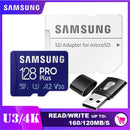 SAMSUNG EVO Plus Speicherkarte 32GB/SDHC 64GB/128GB/256GB/512GB SDXC Micro SD/TF Flash-Karten MicroSD UHS-1 für Telefon Drohne Kamera