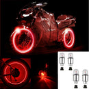 4pcs/2pcs Wheel Lights Cap Car Auto Wheel Tire Tyre Air Valve Stem LED Light Cap Cover Accessories For Bike Car Motorcycle
