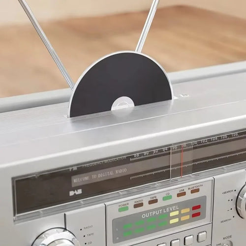 The Brooklyn | Retro Boombox with CD, Cassette & Bluetooth