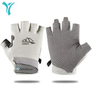 Premium Fishing Gloves - UV Protection, Breathable Mesh & Non-Slip Grip for All-Day Comfort，for Cycling,Hiking,Camping