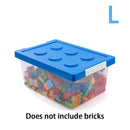Kids Building Block Storage Box Toys Organizer Stackable Block Case Container Books Stationary Holder Sundries Snack Container