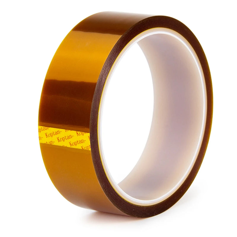 0.1mm Thickness High Temperature Adhesive Tape Heat Resistant Polyimide Double Sided Kapton Tape 10M/Roll