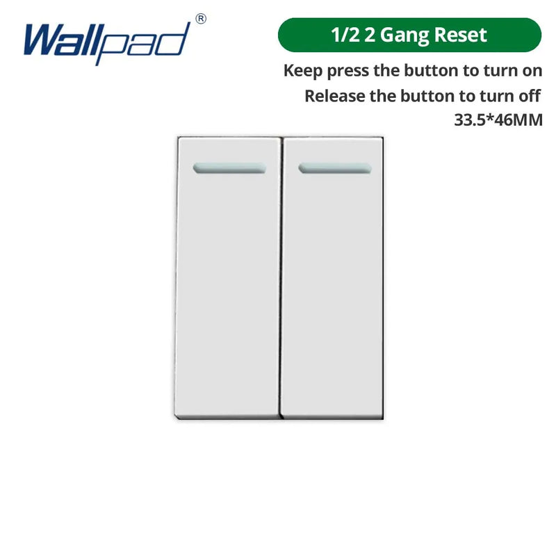 DIY Frame Only Wallpad Glass Aluminum Stainless Steel Panel 1 2 Gang Intermediate Reset Switch Brazil Socket 118*75mm