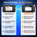 Foxwell NT624 Elite All System OBD2 Scanner Car Diagnostic Tool ABS,DPF,EPB,SAS,SRS,TPMS,Engine Scan OBD2 Code Reader 8 Reset