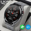 Military Outdoor Sports NFC Smart Watch Men 3ATM Waterproof Heart Rate Fitness Bracelet Bluetooth Voice Calling Smartwatch 2025