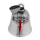 Adler Biker Kreuz Jesus Glocke Anhänger Edelstahl Nordischer Wikinger Krieger Spartacus Helm Rose Lady Rider Heilige Maria Schmuck