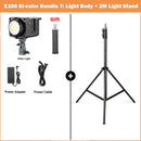 The Luminary X100 | Professional 100W RGB & Bi-Color COB LED Studio Light