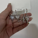 New Creative Star Earrings Fashion Tremella Earrings Gifts For Women Gift Holiday Jewelry Cute Star Earrings