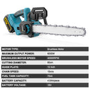 The Timberline Pro | 12-Inch Brushless Cordless Chainsaw for Makita 18V Battery