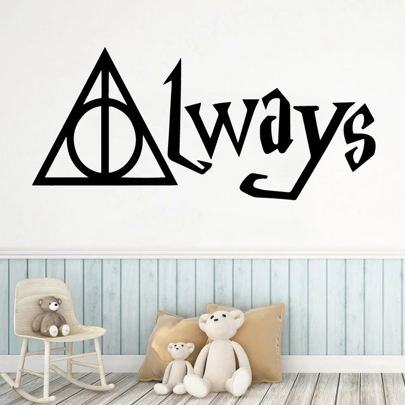 Creative Harry Wall Stickers Modern Fashion Wall Sticker For Kids Rooms Decoration Art Decor Wallpaper