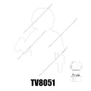 Action Figures Movie accessories Building Blocks Bricks toys TV6107 TV8047 TV8048 TV8049 TV8050 TV8051 TV8052 TV8053 TV8054
