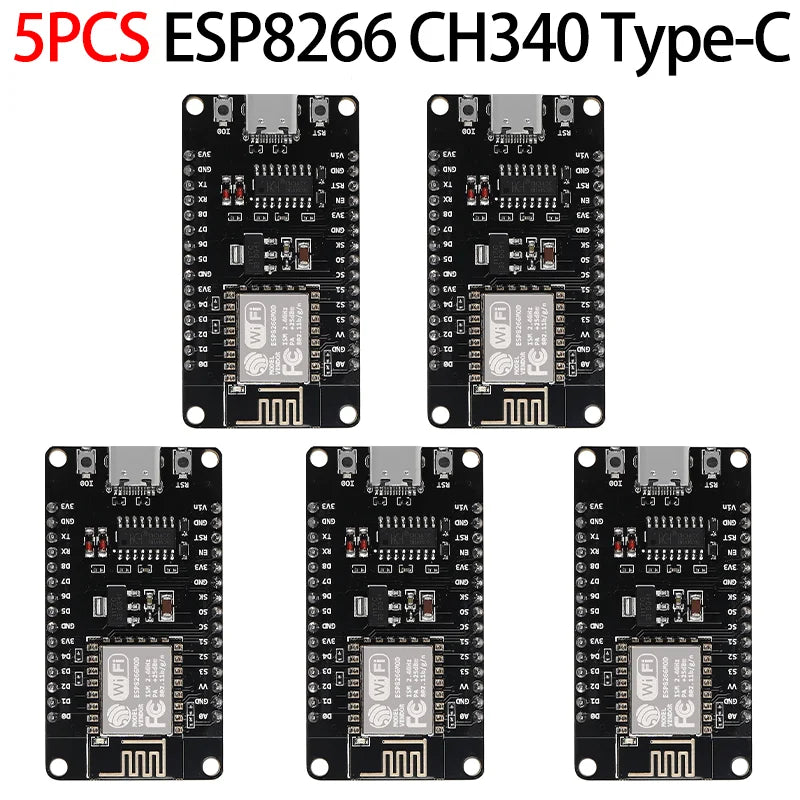 Wireless Module CH340/CP2102/CH9102X NodeMcu V3 V2 Lua WIFI Internet of Things Development Board Based ESP8266 ESP-12E