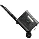 SOLARPLAY Hand Trolley for Portable Power Station Support Up to 50 lbs Adjustable Handle Flat Wheel Spinning Trolley Lightweight