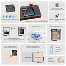 AlgoLaser Laser Engraver Cutter With Wifi Offline Control/3.5inch Touch Screen 10W Laser Engraving Cutting Machine CNC Machine