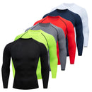 Herren Workout Langarm T-Shirt Frühling Herbst Gym Laufen Sport Herren T-Shirts Fitness Sportswear Outdoor Tops Für Herren Kleidung