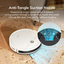 ﻿ ILIFE V2 Robot Vacuum Cleaner, 120 Min Runtime, Self-Charging Robotic Vacuum, Slim, Quiet, Ideal for Pet Hair and Hard Floors