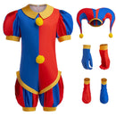 2024 New Magic Digital Circus cosplay costume children's clown suit jumpsuit set carnival Easter costume performance costume