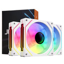 JUMPEAK MS120 120mm Case Fan 5V ARGB Infinite Mirror Effect Quiet 12cm RGB Fans For PC Case  Cooling Stystem CPU Water Cooler