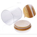 Birthday Candle Making DIY Jars Borosilicate Glass Seal Pot Canister Tea Pot Snacks Bottle Candy Storage Candle Jar Photophore