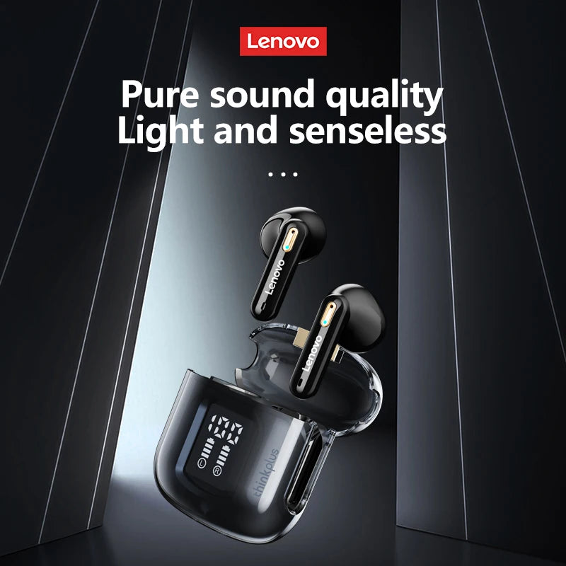 New Original Lenovo LP6 Pro Bluetooth 5.3 Earphones TWS Sports Headphones Wireless Earbuds LED Battery Digital Display Headset