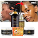 AILKE Collagen 5 in 1 Skin Care Kit, Restore Skin Elasticity, Smooth Skin, Brighten, Even Skin Tone, For Face And Body Use Set