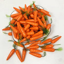 50/20/10/3Pcs Easter Decoration Simulation Carrot Artificial Mini Foam Vegetable Carrots Easter Ornament Home Decor Kids Gifts
