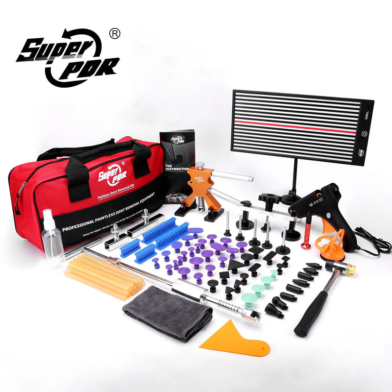 PDR Car Paintless Dent Repair Tools Kit Dent Removal Car Body Repair Kit Removal Dent Puller Tool Kit Car Tools for Auto Repair