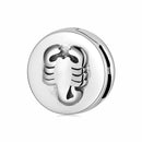 2021 New Arrival Sparkling 925 Sterling Silver Round Clear CZ Clips Beads for Jewelry Making Fit Reflexions Charm Bracelet