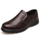 Neue hochwertige Echtleder-Schuhe Herren Loafers Mode Herren Freizeitschuhe Marke Mann Weiche Bequeme Schnürschuhe Schwarz ZH740