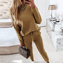 Autumn Women Tracksuit Sweatshirt Drawstring Pants Suit Female 2022 Fashion Ladies Casual Loose Long Sleeve Pullover Sports Set