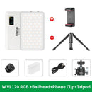 Ulanzi VL120 Full Color RGB Video Light 2500K-9000K LED Photography Lighting Dimmable Camera Light Live Vlog Fill Light
