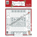New Arrivals 2025 Christmas Metal Craft Dies Cutting Fancy Frames Holly For Diy Scrapbooking Make Cards Handmade Mold Embossing