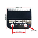 BRDCLIP Professioneller Ersatzscherkopf 440C Stahl Diamond-Like-Coating Keramik Haarschneidemaschinenklinge Wiederaufladbare Haarschneidemaschine